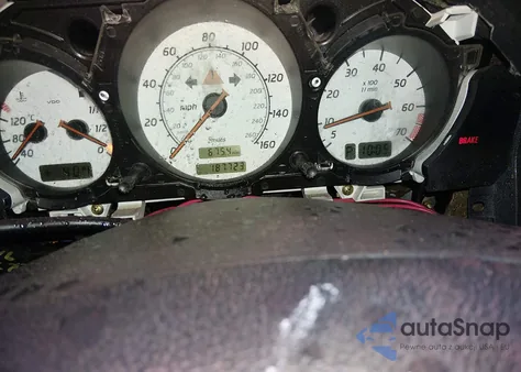 2001 Mercedes-Benz Slk 230 Kompressor z USA, uszkodzony, nr VIN WDBKK49F11F195802